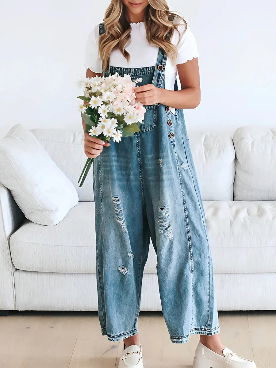 Mandy Denim Overalls