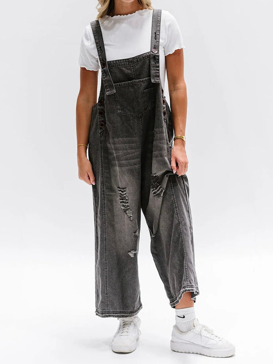 Mandy Denim Overalls